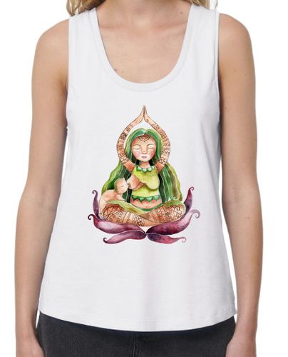 Camiseta mujer Mamiyogui Verde mujer tirante ancho laTostadora - latostadora.com - Modalova