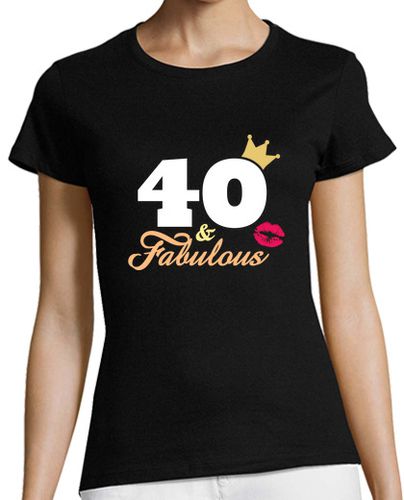 Camiseta mujer 40 y Fabulosa laTostadora - latostadora.com - Modalova