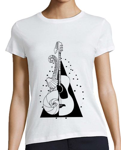 Camiseta mujer musica del mar - latostadora.com - Modalova