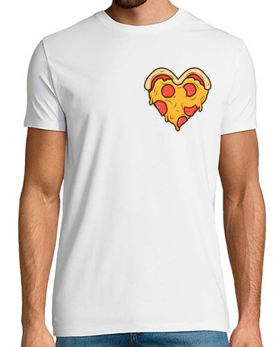 Camiseta Pizza corazón love heart - latostadora.com - Modalova