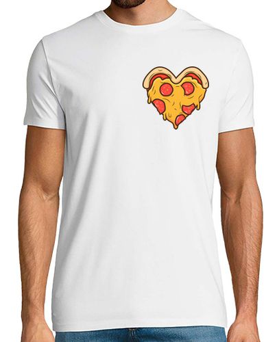 Camiseta Pizza corazón love heart laTostadora - latostadora.com - Modalova