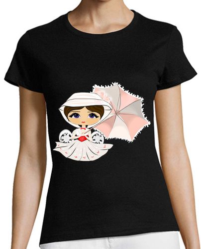 Camiseta mujer Ninet Mary Poppins traje blanco - latostadora.com - Modalova