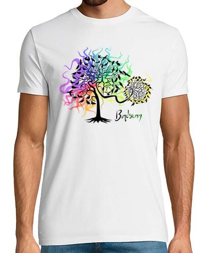 Camiseta Hombre Manga Corta Wstern Paleartic Family Tree laTostadora - latostadora.com - Modalova