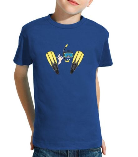 Camiseta niños Submarinista feliz laTostadora - latostadora.com - Modalova