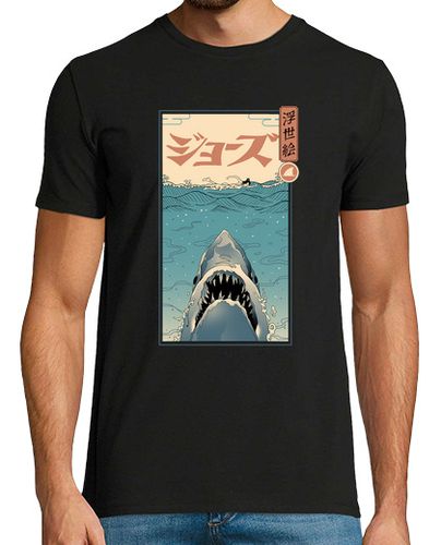 Camiseta shark ukiyo-e shirt hombre - latostadora.com - Modalova