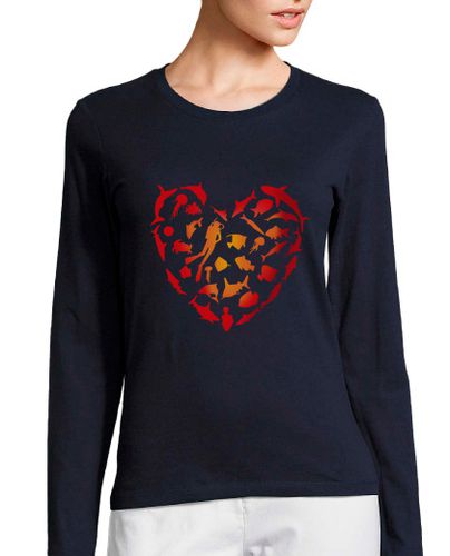 Camiseta mujer Amor marino laTostadora - latostadora.com - Modalova