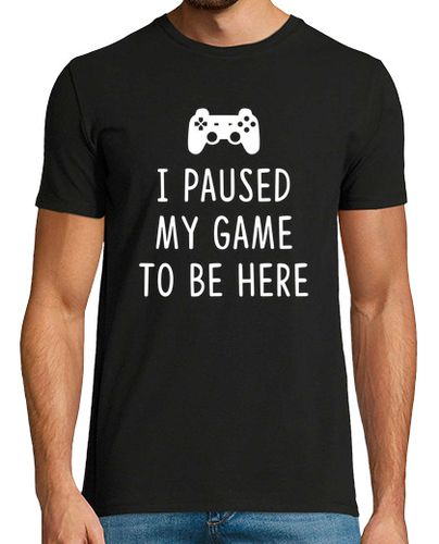 Camiseta pausé mi juego para estar aquí laTostadora - latostadora.com - Modalova