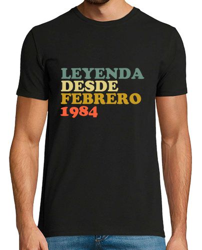 Camiseta Leyenda desde febrero 1984 - latostadora.com - Modalova
