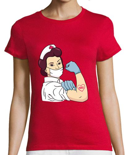 Camiseta mujer Camiseta enfermera fuerte laTostadora - latostadora.com - Modalova