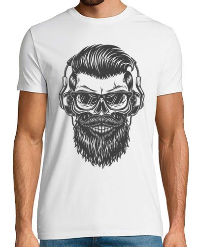 Camiseta Hombre Manga Corta Craneo DJ Music laTostadora - latostadora.com - Modalova