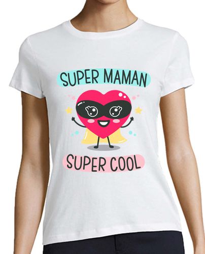 Camiseta mujer Super Maman - latostadora.com - Modalova