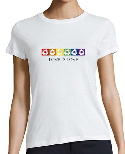 Camiseta mujer Camiseta Love is Love - latostadora.com - Modalova
