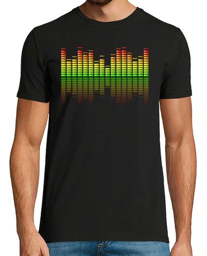 Camiseta Hombre Manga Corta Ecualizador Musical laTostadora - latostadora.com - Modalova