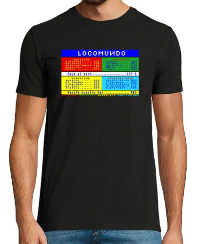 Camiseta Hombre Manga Corta Teletexto laTostadora - latostadora.com - Modalova