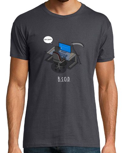 Camiseta BSOD Black - latostadora.com - Modalova