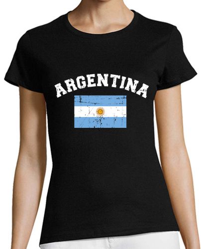 Camiseta mujer bandera argentina - latostadora.com - Modalova