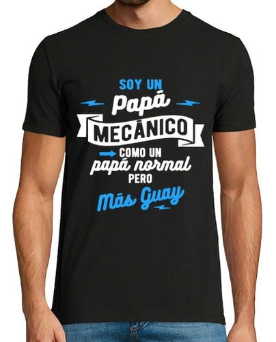 Camiseta Hombre Manga Corta Un papá mecánico pero mas guay laTostadora - latostadora.com - Modalova