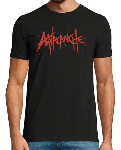 Camiseta Avalanche FF7 Letras rojas - latostadora.com - Modalova