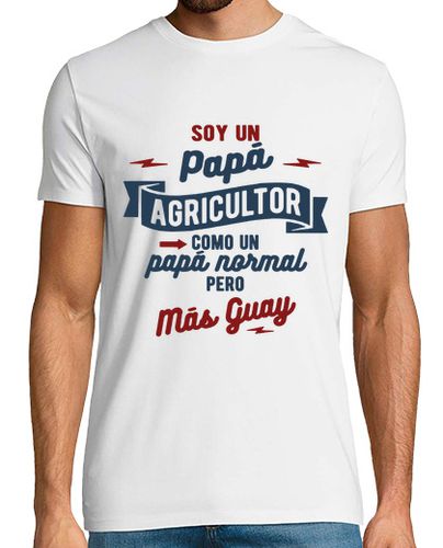 Camiseta Un papá agricultor mas guay - latostadora.com - Modalova