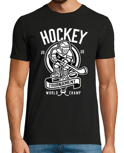Camiseta Camiseta Hockey Hielo 2020 World Champ Deportes - latostadora.com - Modalova