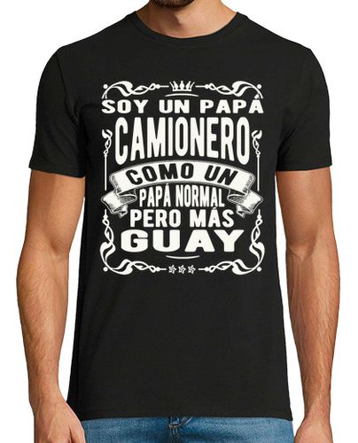 Camiseta Papá camionero - latostadora.com - Modalova