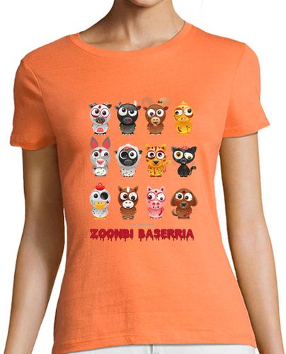 Camiseta Mujer Manga Corta Zoonbi Baserria laTostadora - latostadora.com - Modalova