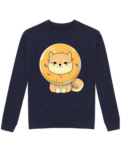 Sudadera Sin Capucha Unisex Shiba donut laTostadora - latostadora.com - Modalova