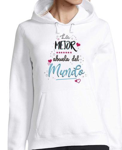 Sudadera Con Capucha Para Mujer la mejor abuela laTostadora - latostadora.com - Modalova