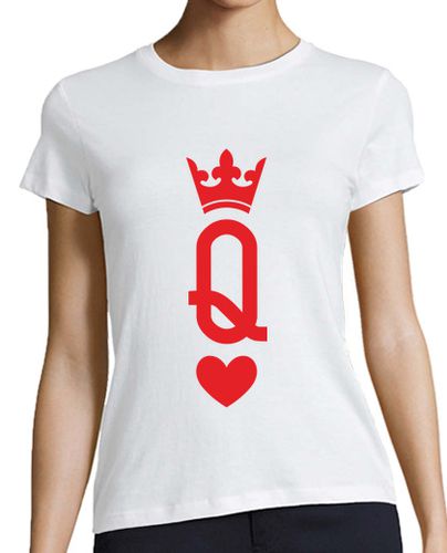Camiseta mujer Queen of cards - latostadora.com - Modalova