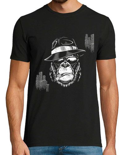 Camiseta Gorila Ganster - latostadora.com - Modalova