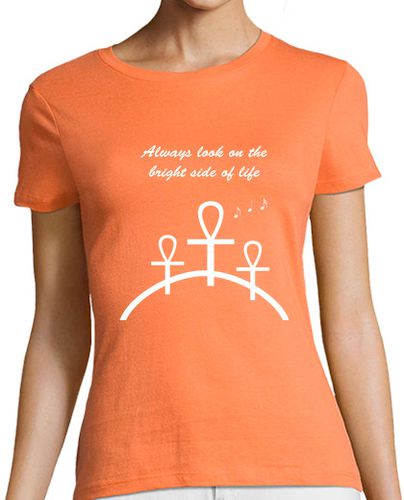 Camiseta mujer Always look on the bright side of life ( laTostadora - latostadora.com - Modalova