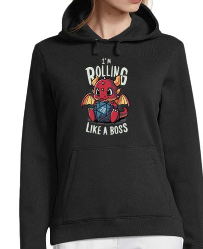 Sudadera Con Capucha Para Mujer Rolling like a boss laTostadora - latostadora.com - Modalova