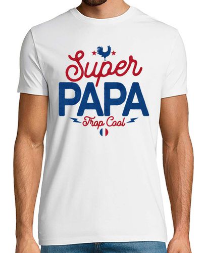 Camiseta Super Papa - latostadora.com - Modalova