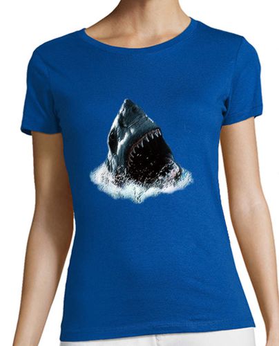 Camiseta mujer Tiburón - latostadora.com - Modalova