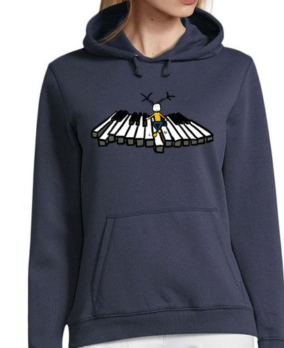 Sudadera Con Capucha Para Mujer Flying piano 2 woman laTostadora - latostadora.com - Modalova