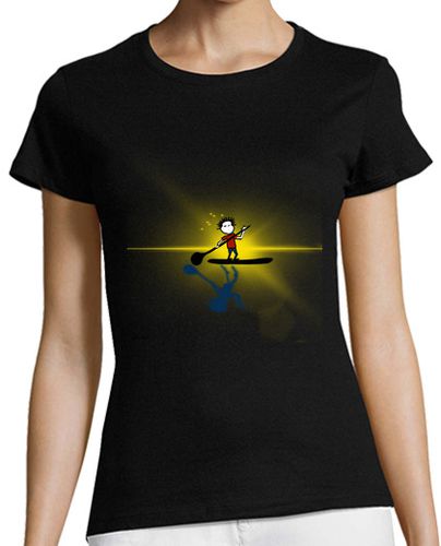 Camiseta Mujer Manga Corta Paddle surf laTostadora - latostadora.com - Modalova