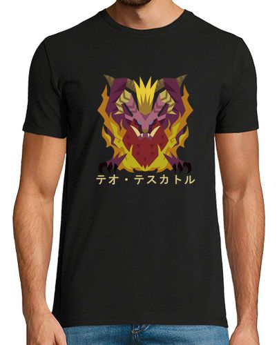 Camiseta Monster Hunter World, Teostra Katakana - latostadora.com - Modalova
