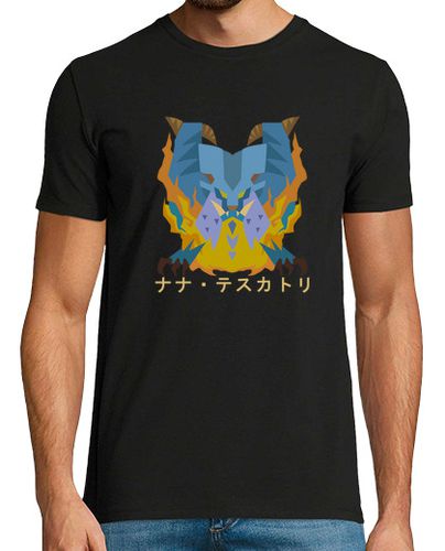 Camiseta Monster Hunter World, Lunastra Katakana - latostadora.com - Modalova