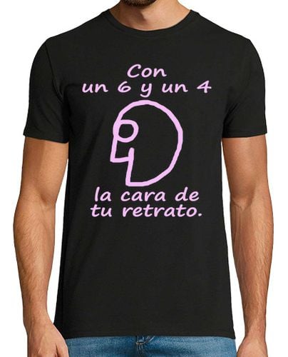 Camiseta CON UN 6 Y UN 4 LA CARA DE TU RETRATO R laTostadora - latostadora.com - Modalova