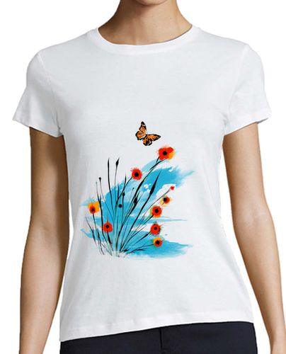 Camiseta mujer florece v2 - latostadora.com - Modalova