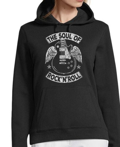 Sudadera Con Capucha Para Mujer The Soul Of Rock and Roll laTostadora - latostadora.com - Modalova