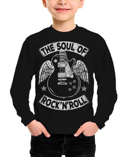 Camiseta Niño Manga Larga The Soul Of Rock and Roll laTostadora - latostadora.com - Modalova