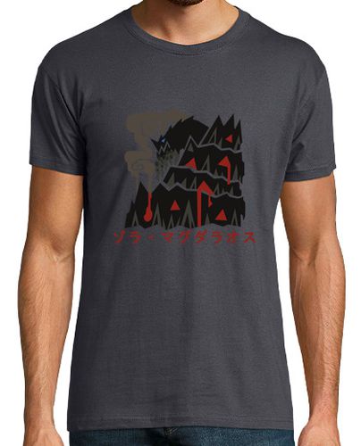 Camiseta Monster Hunter World, Zorah Magdaros Katakana - latostadora.com - Modalova