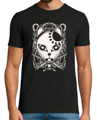 Camiseta Hombre Manga Corta grabado máscara de asesino de demonios laTostadora - latostadora.com - Modalova