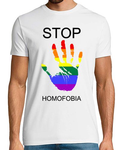Camiseta Stop Homofobia - latostadora.com - Modalova