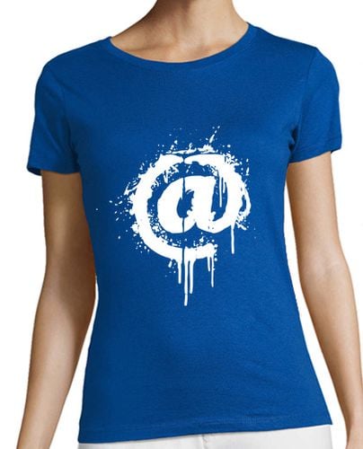 Camiseta Mujer Manga Corta Arroba (blanco) laTostadora - latostadora.com - Modalova