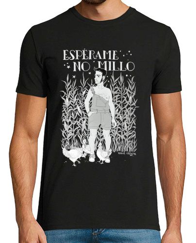 Camiseta Hombre Manga Corta Espérame no millo laTostadora - latostadora.com - Modalova