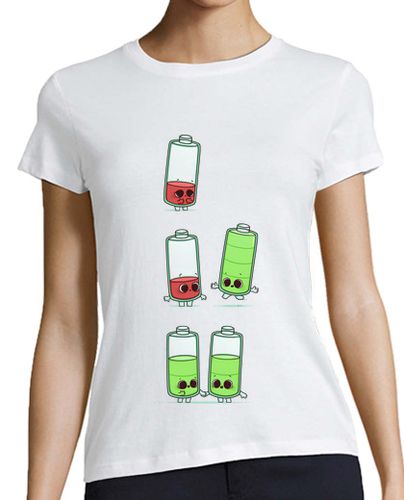Camiseta mujer Low Battery - latostadora.com - Modalova