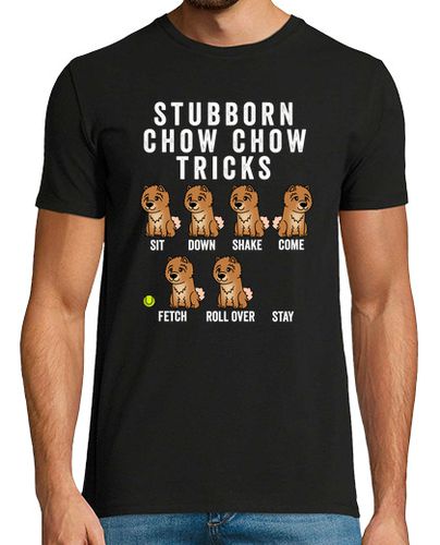 Camiseta Perro Chow Chow Stubborn - latostadora.com - Modalova