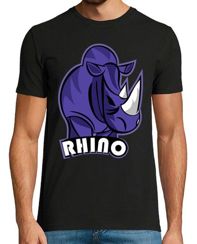 Camiseta Rinoceronte Morado - latostadora.com - Modalova
